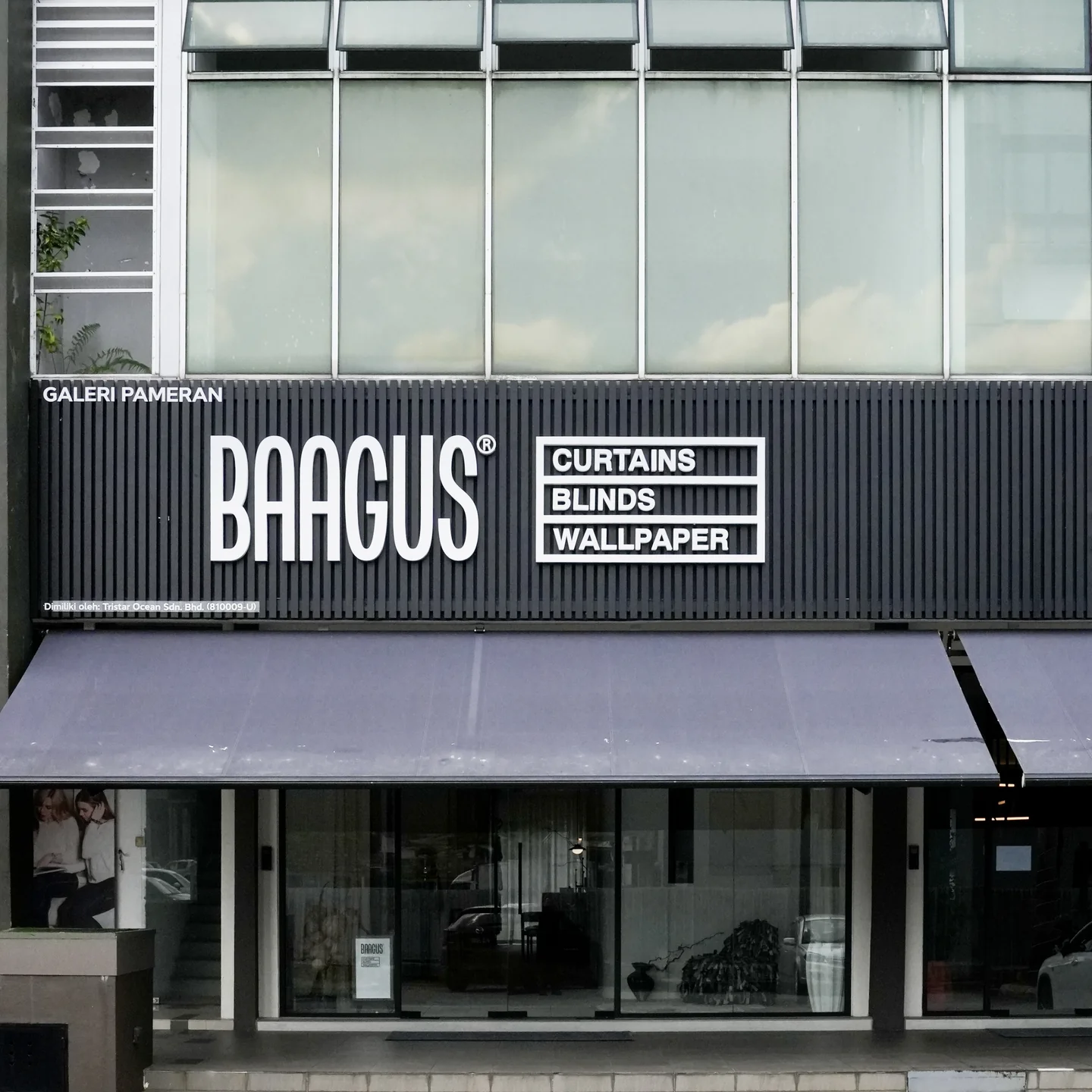 Our Bandar Kinrara showroom · Official BAAGUS photograph